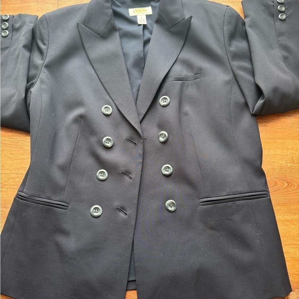 Talbots Black blazer size 6 - Picture 7 of 8